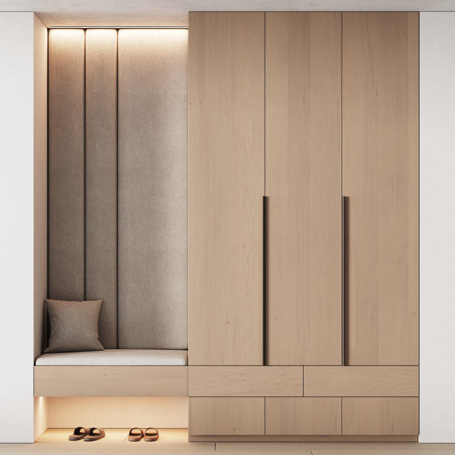 576 Hallway Zone 19 Built In Wardrobe by knife in your heart