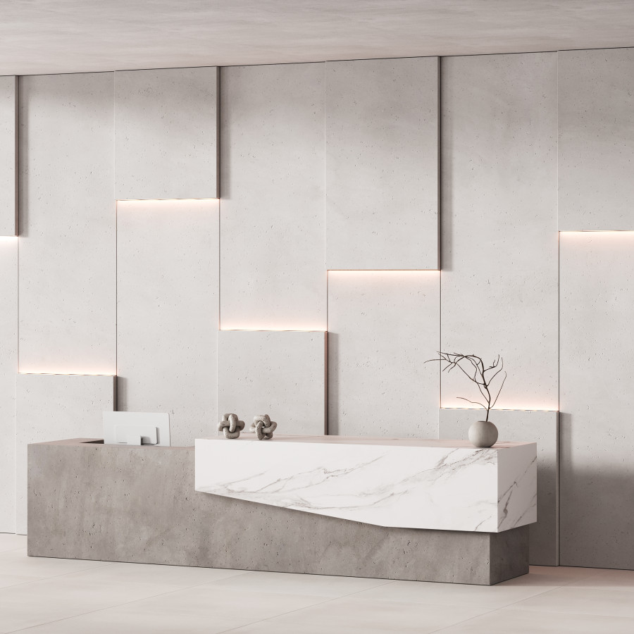 580 Office Furniture 45 Reception Desk 25 by knife in your heart