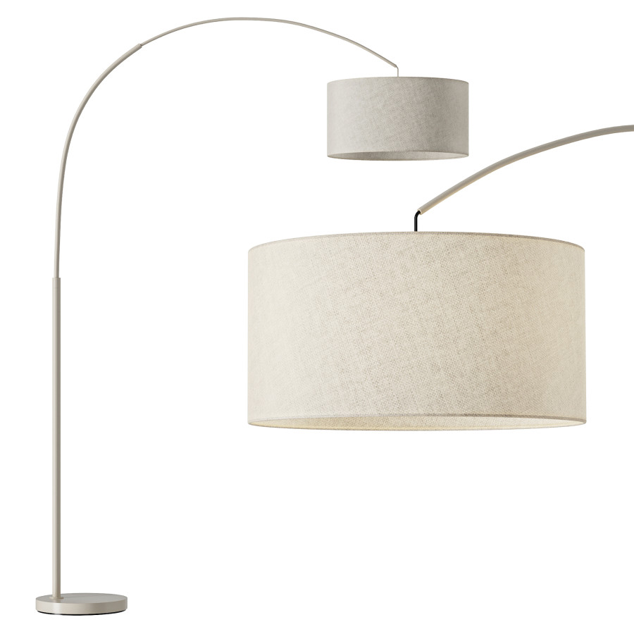 Large Arc Lamp Niels by Sodiq Samadov