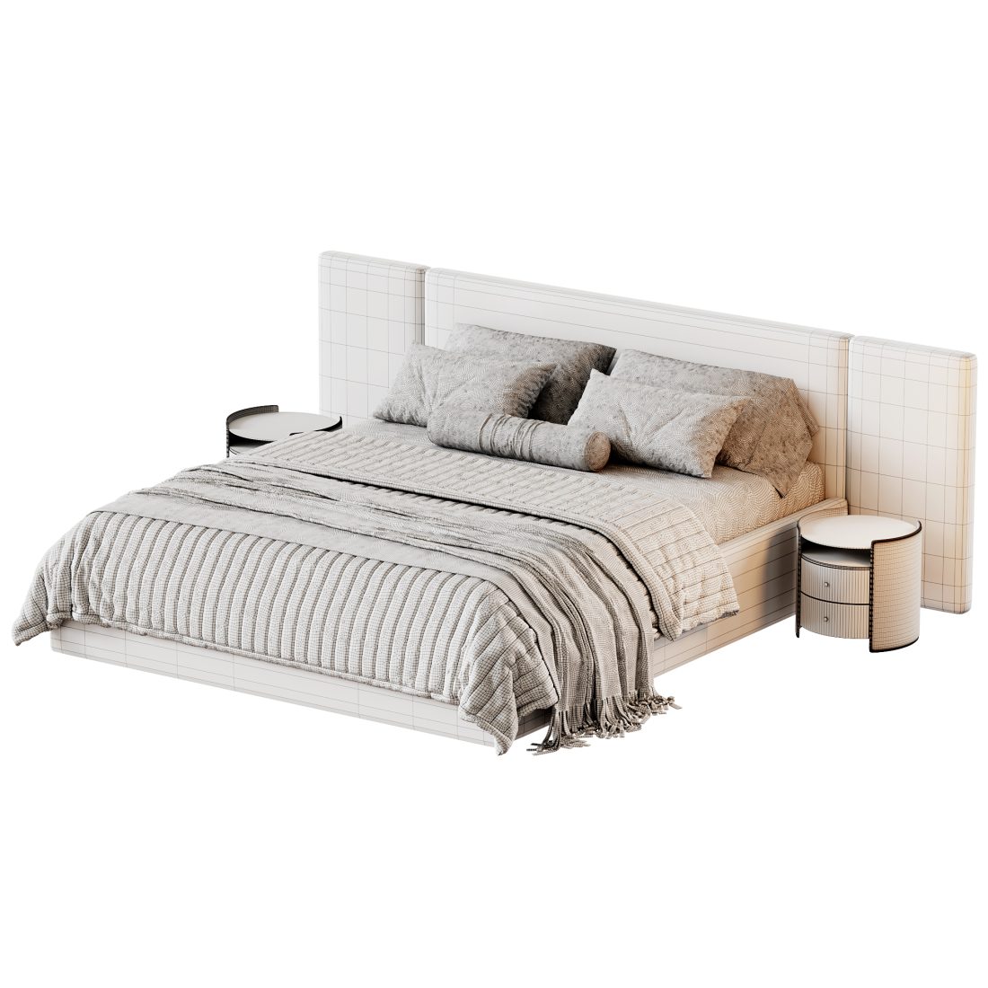 Yurich Bed 3D Model for Corona | CGMood
