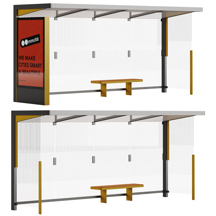 Bus Shelter Nubo by Orazmyrat Bayramov