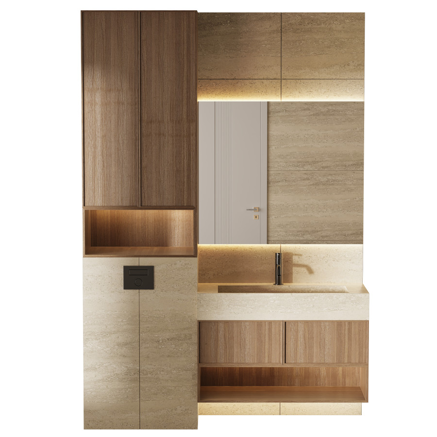 Bathroom Furniture Nik 01 by nafe nikzad