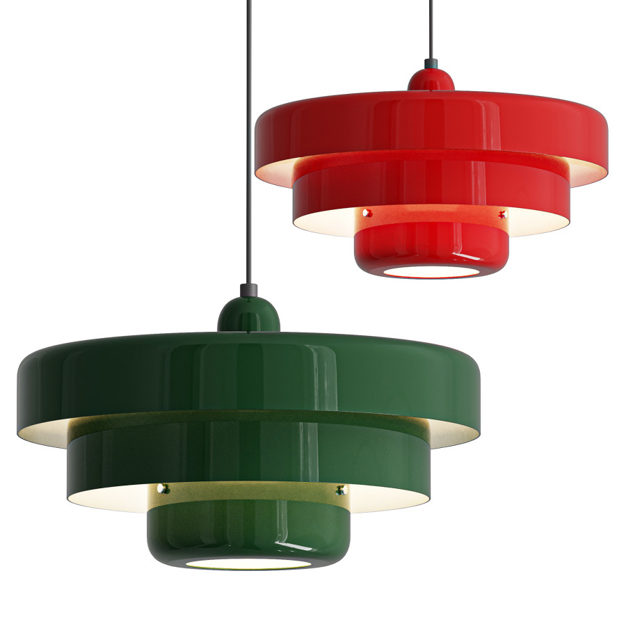 Dimmable Tiered Chandelier by Jasurbek Ahmadjonov