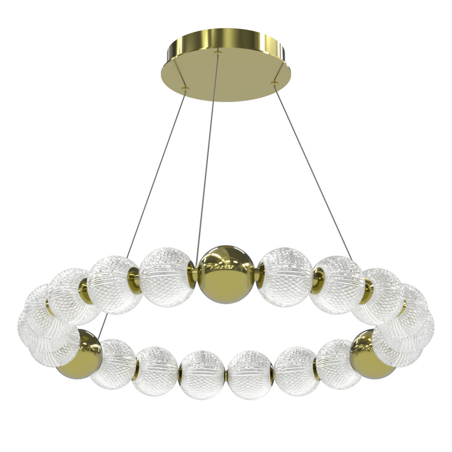 Odeon Light Crystal Pendant Lamp by Yerzhan Kozhekov