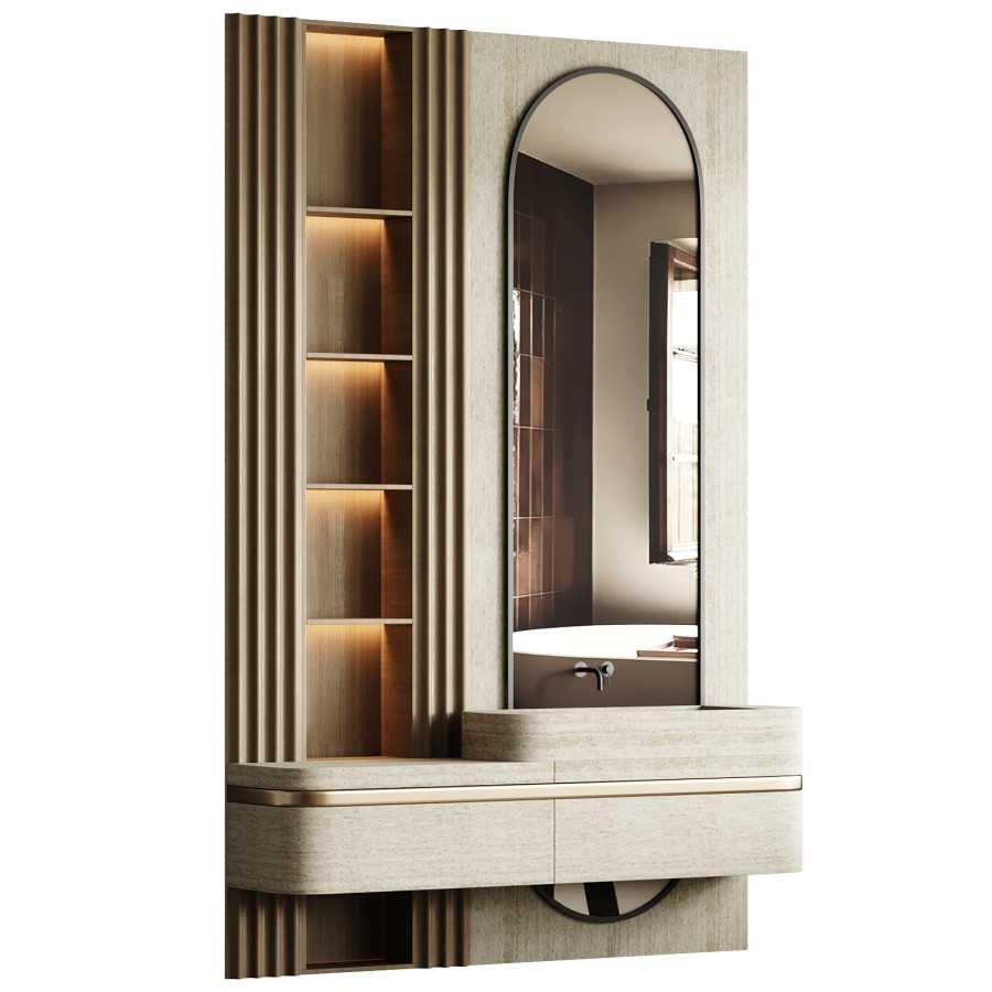 Bathroom Furniture Set 062 by Victoriaa