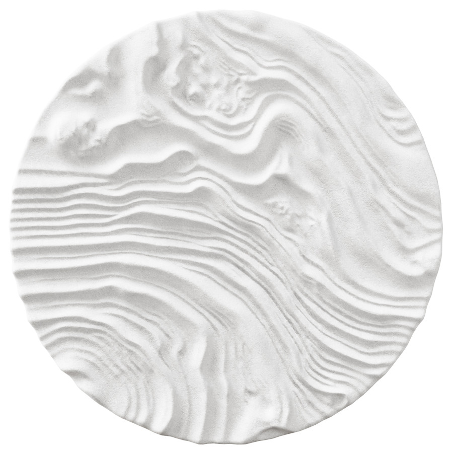 Round Plaster Panel by Evgeny Jocker