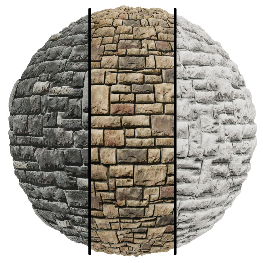 Fb730 Limestone Veneer | 3mat | 4k by Hemase