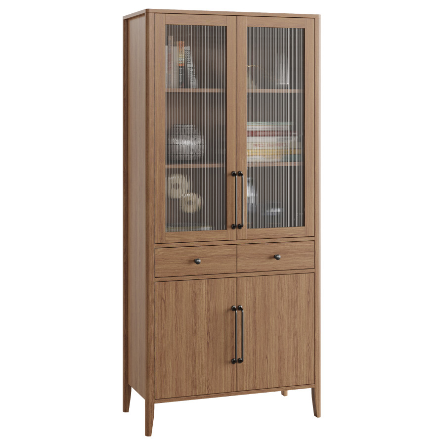 Ecru Display Cabinet by Orazmyrat Bayramov