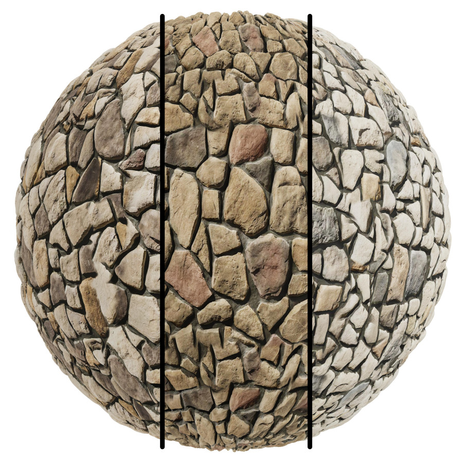 Fb731 Fieldstone Veneer | mat | 4k by Hemase