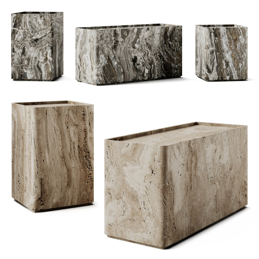 Pietra Coffee Tables Gubi by Andrii Tarasenko