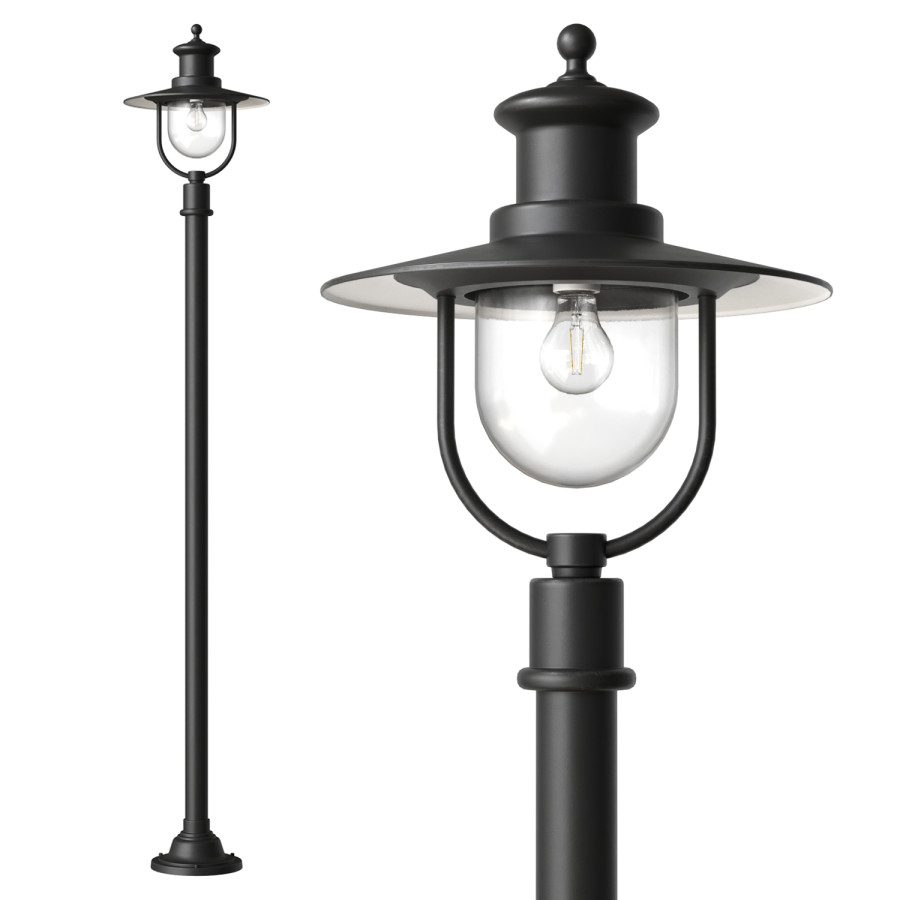 Industrial Lamp Post By Auraluce 3D Model for VRay, Corona | CGMood