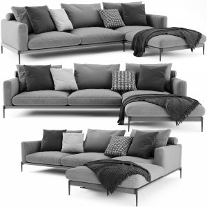 Flexform Romeo Sectional Sofa