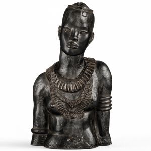 Anna Quinquaud Portrait Of African Women Sculpture