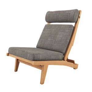 Low Lounge Chair By Hans J. Wegner