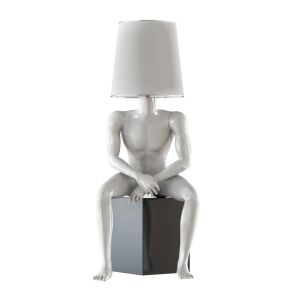 Male Seated Mannequin Lamp 52