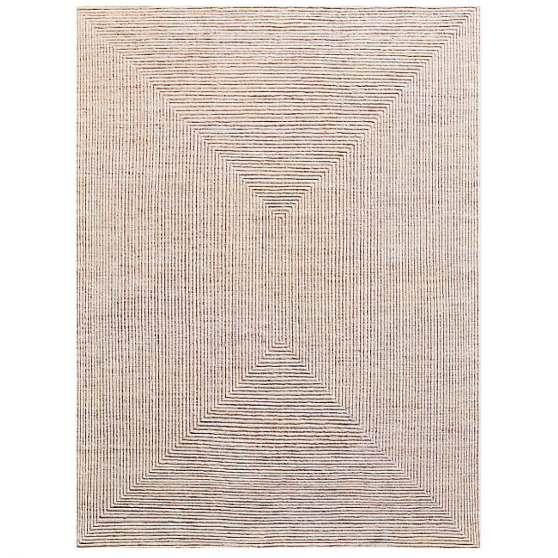 Ellipse Hand-knotted Wool Rug - 3D Model for VRay