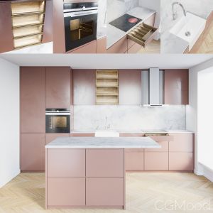 Kitchen - Modern Pink