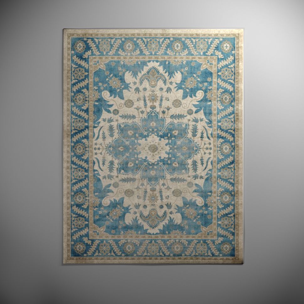 Stylish Rug - 3D Model for Corona