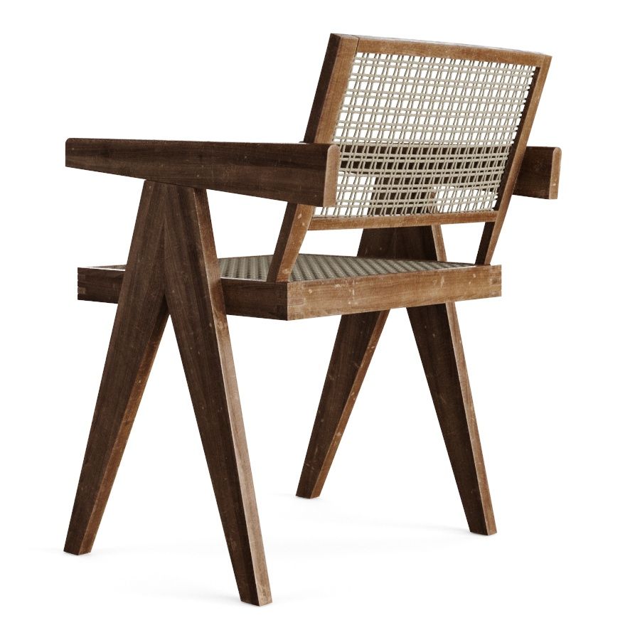 Pierre Jeanneret Armchair 3D Model for Corona | CGMood