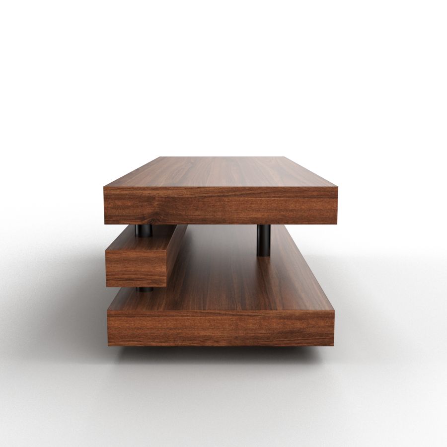 Egersund Coffee Table - Walnut 3D Model for Corona | CGMood