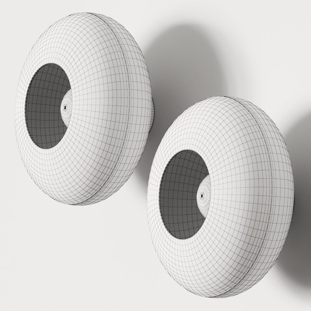 Leds C4 Trip Glass Wall Lamp 3D Model for VRay, Corona | CGMood