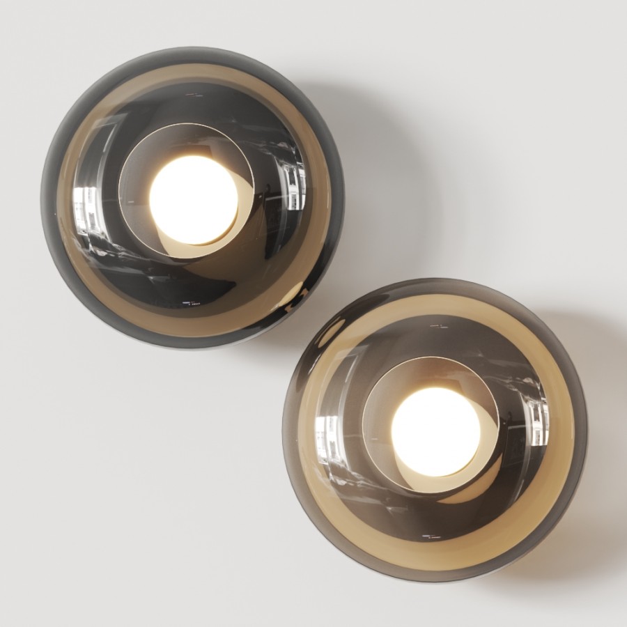 Leds C4 Trip Glass Wall Lamp 3D Model for VRay, Corona | CGMood