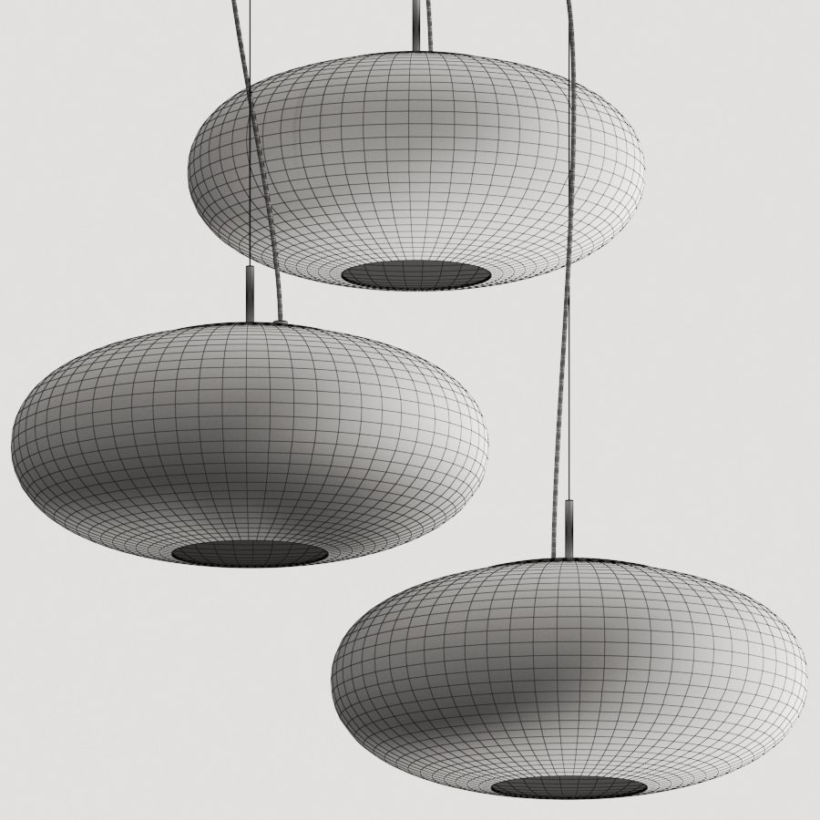 Leds C4 Plat Pendant Lamp 3D Model for VRay, Corona | CGMood