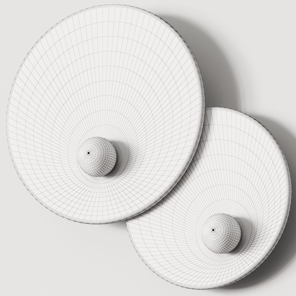 Leds C4 Trip Double Wall Lamps 3D Model for VRay, Corona | CGMood