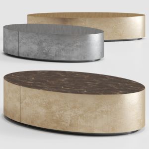 Belt Oval Coffee Table By Meridiani
