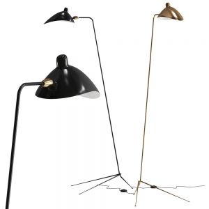Serge Mouille Ld Adjustable Floor Lamp