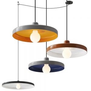Disk Hanging Pendant Lamp By Tossb