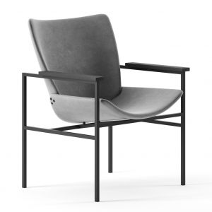 Shell Lounge Chair Square By Rex Kralj