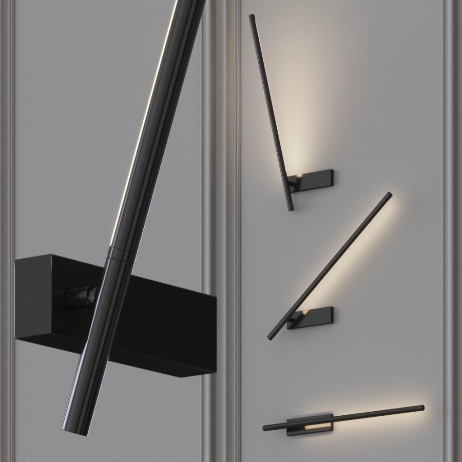 Tubs Wall Lamp By Grok 3D Model for VRay, Corona | CGMood
