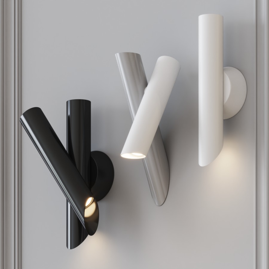 Nemo Lighting - Tubes Wall Lamps 3D Model for VRay, Corona | CGMood