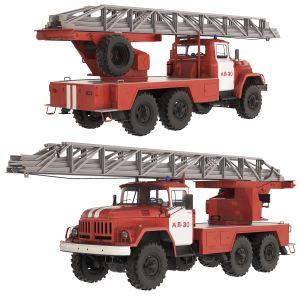 Zil 131 Al-30 Fire Truck 1988
