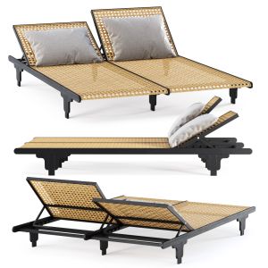 Lola Rattan Double Sunbed Ls11d By Bpoint Design
