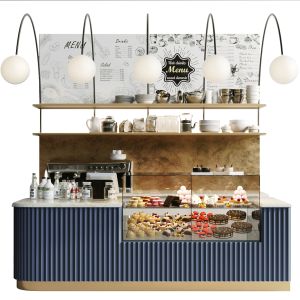 Design Project Of A Coffee House In A Modern Style