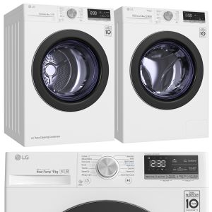 Lg Washing Machine & Dryer F4wv3009s6/rc90v9av2w