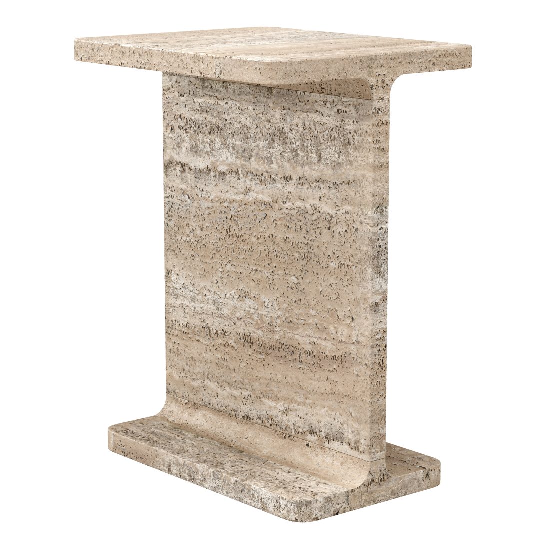 Ι Beam Marble Side Tables - 3D Model for VRay, Corona