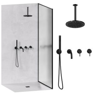 Shower Cubicle With Partition Zucchetti Helm