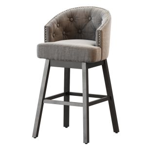 Westman Contemporary Tufted Swivel Barstools