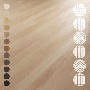 Oak Flooring Set 001