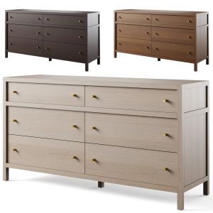 Keane 6-drawer Dresser By Crate And Barrel
