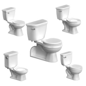 5 Proflo Toilet Bowls