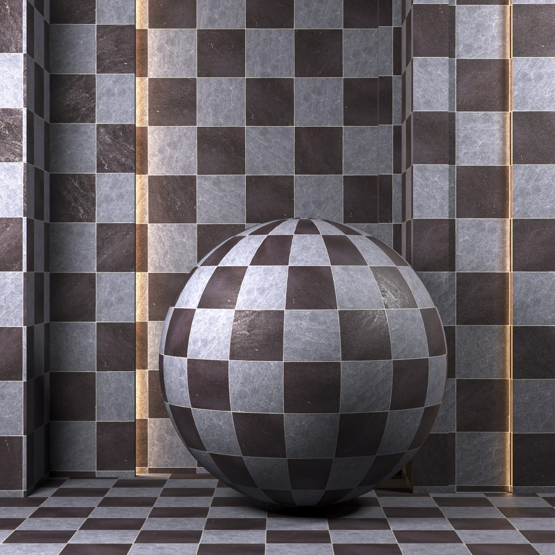 (4k)(4 Patterns) Floor Tile Set 01-(seamless, Pbr) - 3D Model for VRay ...