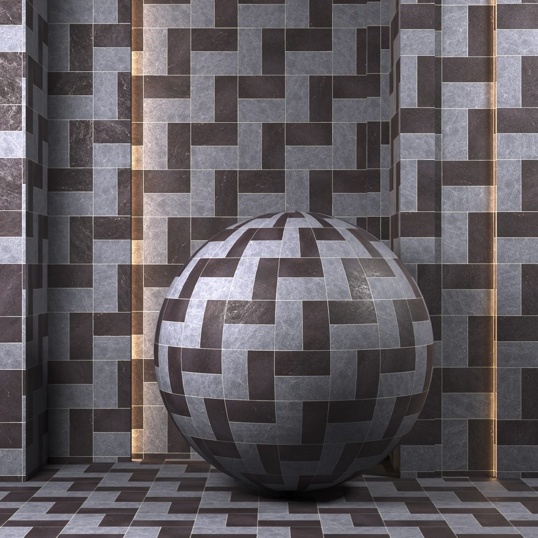 (4k)(4 Patterns) Floor Tile Set 01-(seamless, Pbr) - 3D Model for VRay ...