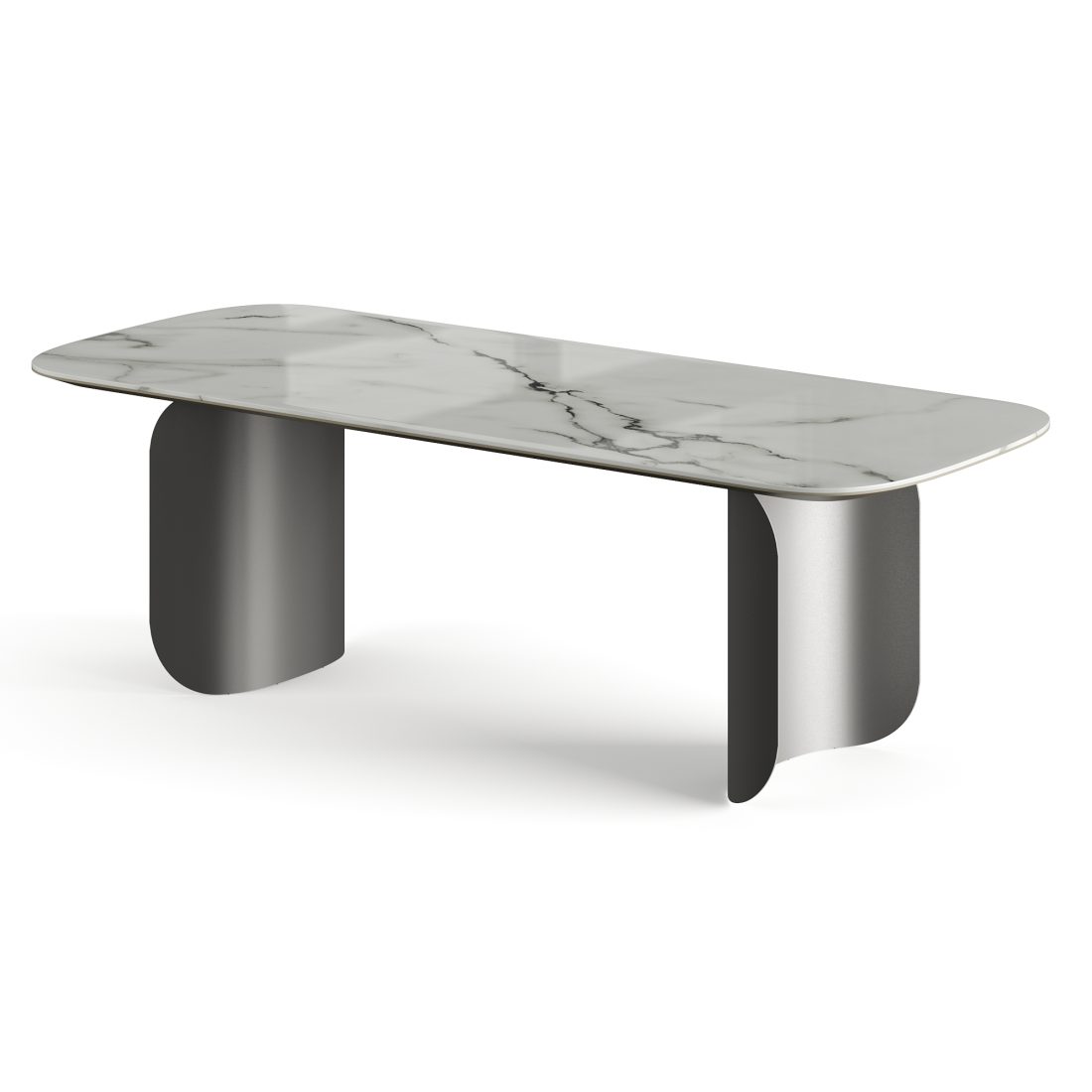 Miniforms Barry Rectangle Table By Alain Gilles 3D Model for VRay ...