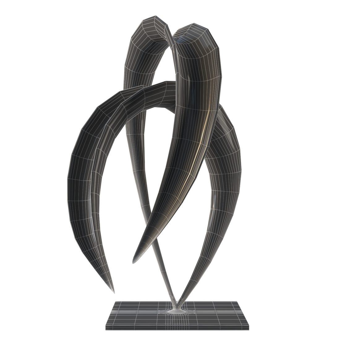 Abstract Sculpture 01 3D Model for VRay, Corona | CGMood