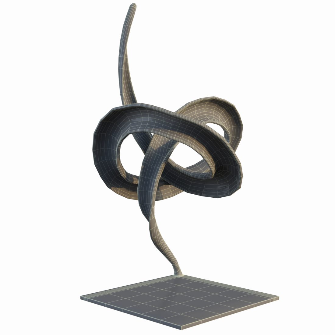 Abstract Sculpture 04 3D Model for VRay, Corona | CGMood