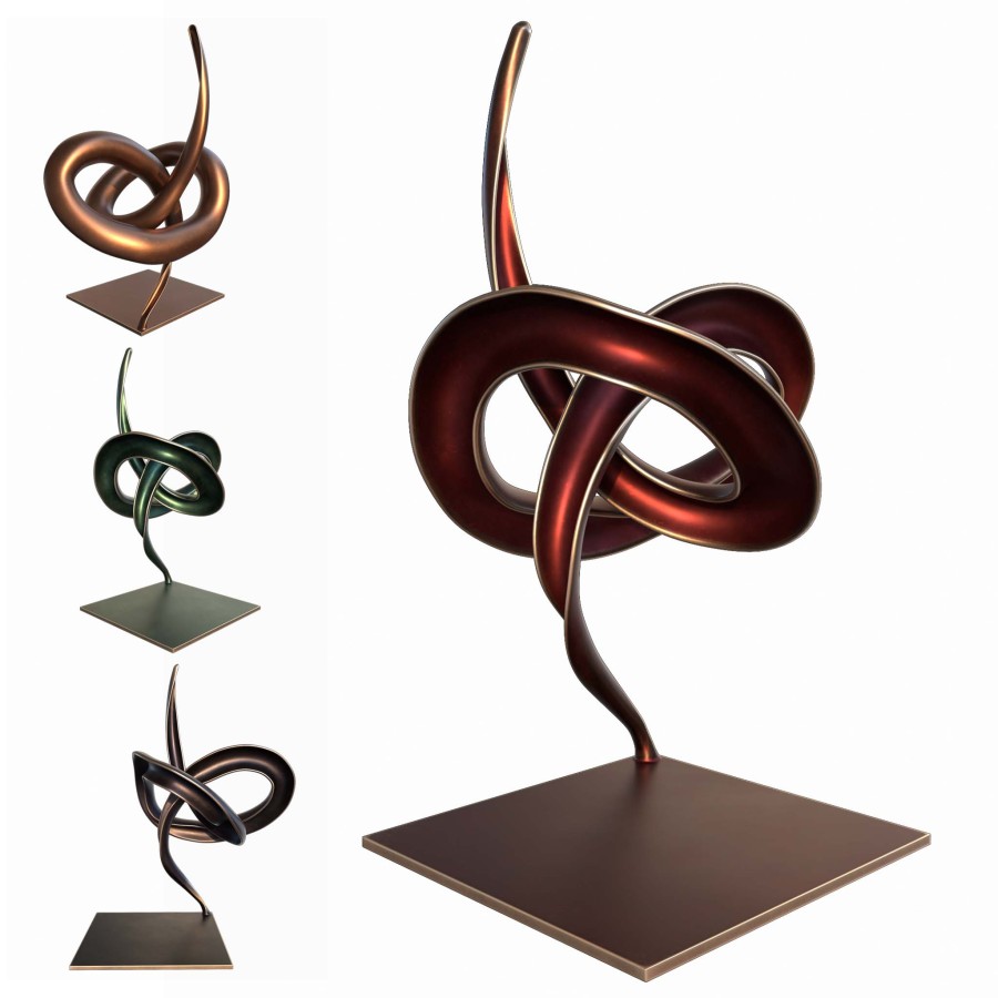 Abstract Sculpture 04 3D Model for VRay, Corona | CGMood